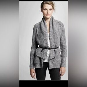 J. CREW | Chunky Cable-knit Sweater Cardigan long sleeve Sz XSmall